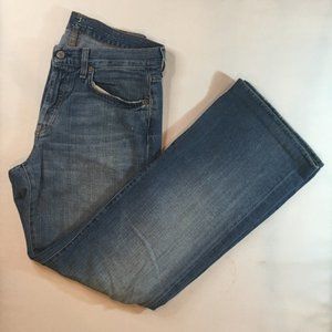7 For All Mankind Men's Blue Jeans Relaxed Sz 31